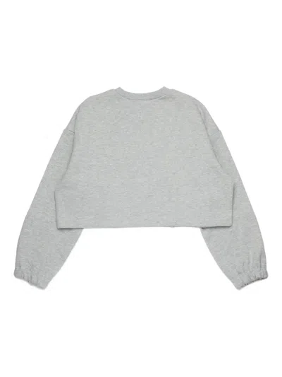 Max & Co Logo Sweatshirt In Gray