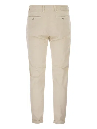 Re-hash Ribbed Chinos Trousers In Neutral