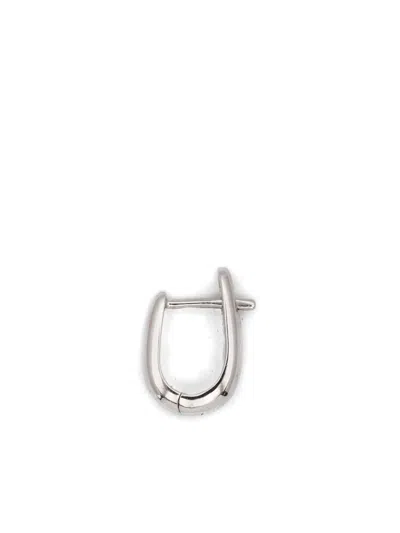 Missoma Plain-claw Huggies Earrings In Neutral