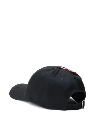 Off-white Patch Arrow Baseball Cap In Black