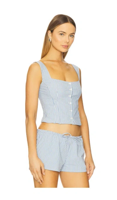 Montce Mandy Top Classic Blue Stripe