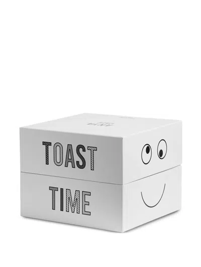 Anya Hindmarch Eyes Breakfast Set (set Of Three) In White