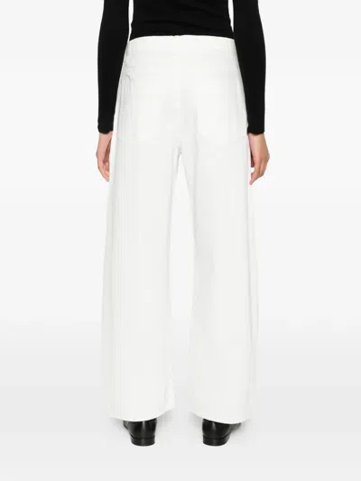 Nili Lotan Cotton Jeans In White