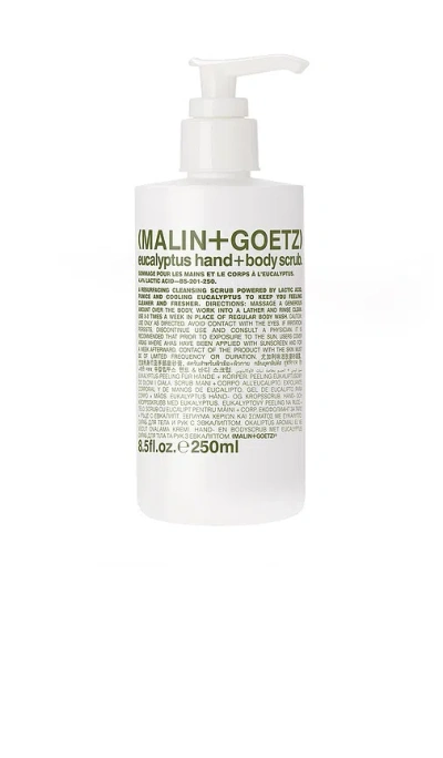 Malin + Goetz Eucalyptus Hand + Body Scrub In Transparent