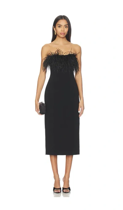 L'academie By Marianna Eirah Midi Dress In Blue