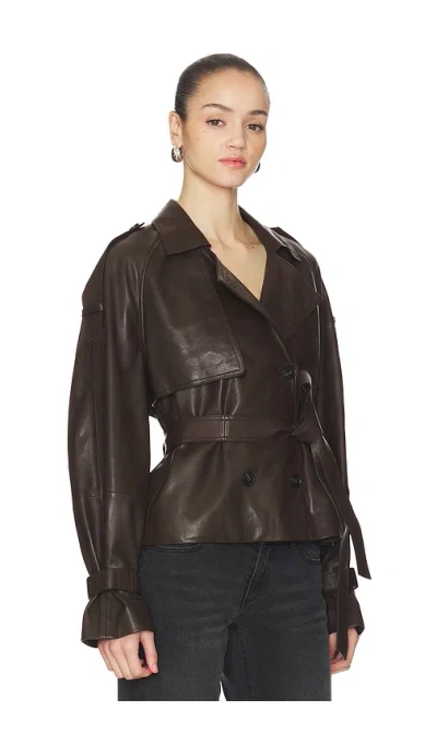 Allsaints Reed Jacket In Brown