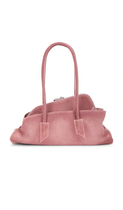 Attico La Passeggiata Small Top Handle Bag In Pink