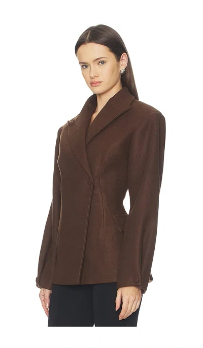 All The Ways Avyanna Blazer In Brown