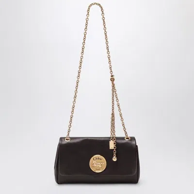 Chloé Copy Heritage Bag Chain Strap Gold-tone Hardware In Black