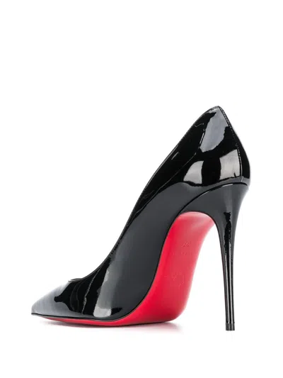 Christian Louboutin Kate Patent Leather Pumps In Black