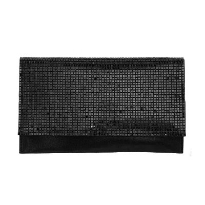 I. Miller Rylen Crystal Clutch In Black