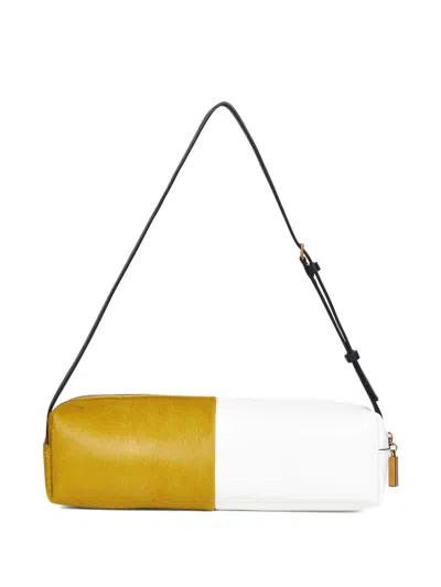 蟒蛇纹可调式单肩包