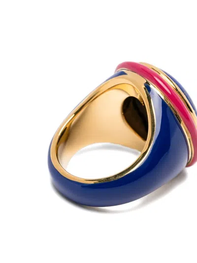 Aurelie Bidermann Tabarin Ring In Blue