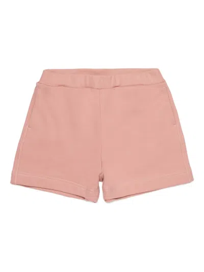 Max & Co Logo Appliqué Shorts In Pink