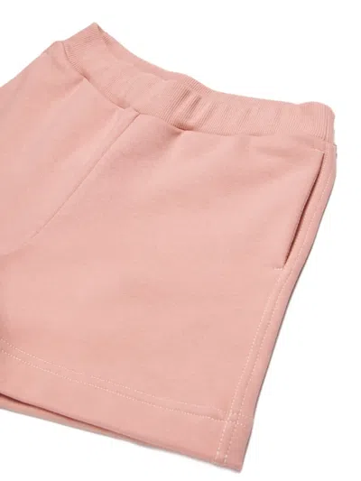 Max & Co Logo Appliqué Shorts In Pink