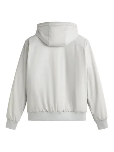 Les Héritiers Hooded Malniu Jacket In White