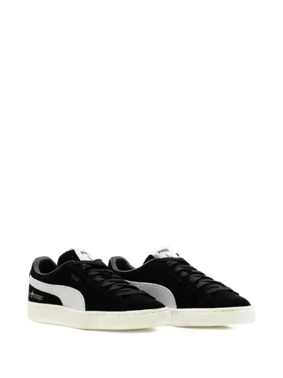 Puma X Lauren London Suede Sneakers In Black