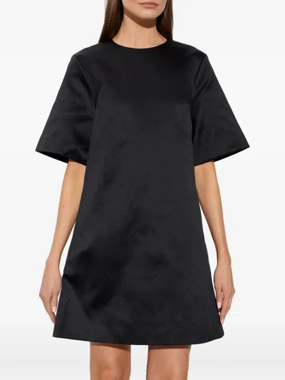 By Malene Birger Harperz Short-sleeve Mini Dress In Black