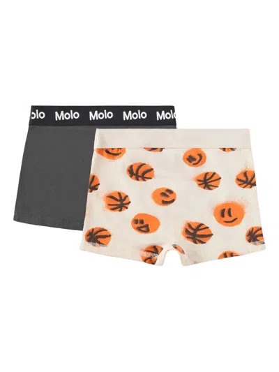 Molo Justin Boxers (set Of Two) In White