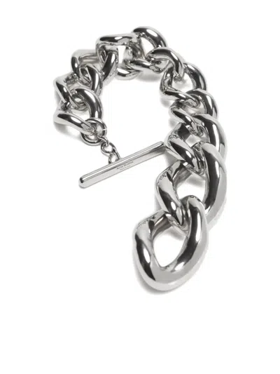 Acne Studios Chunky Chain Bracelet In Metallic