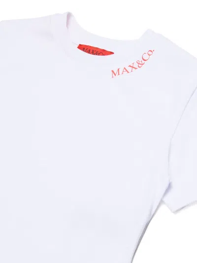Max & Co Logo T-shirt In White