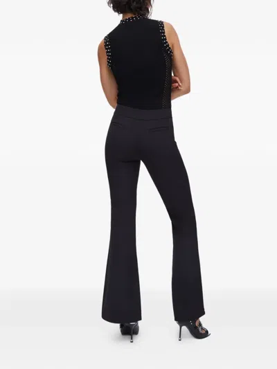 Liu •jo Flared Trousers In Black