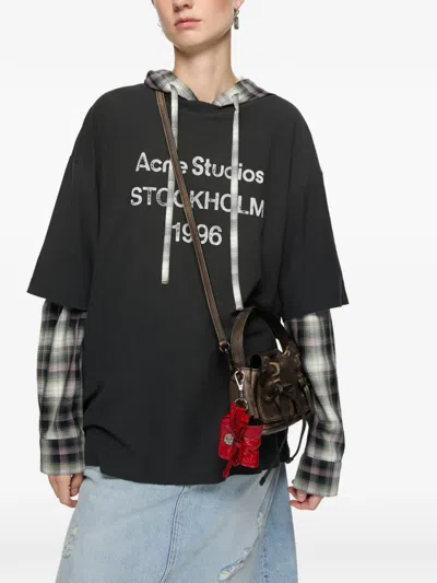 Acne Studios Multi-pocket Headphones Case In Red
