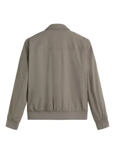 Les Héritiers Patch Pocket Jacket In Gray