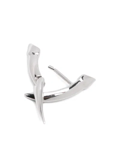 Shaun Leane Mini Crossover Earring In Metallic