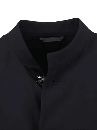 Giorgio Armani Button-up Jacket In Black