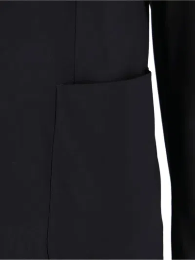 Giorgio Armani Button-up Jacket In Black