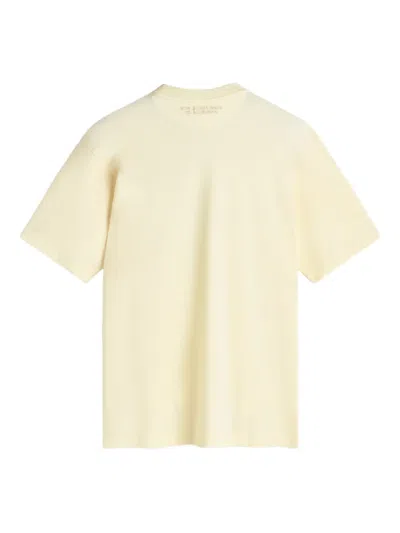 Les Héritiers Puigcerdà Graphic T-shirt In Yellow