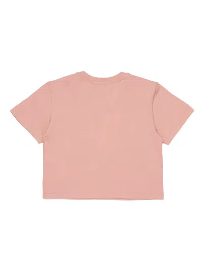 Max & Co Logo T-shirt In Pink