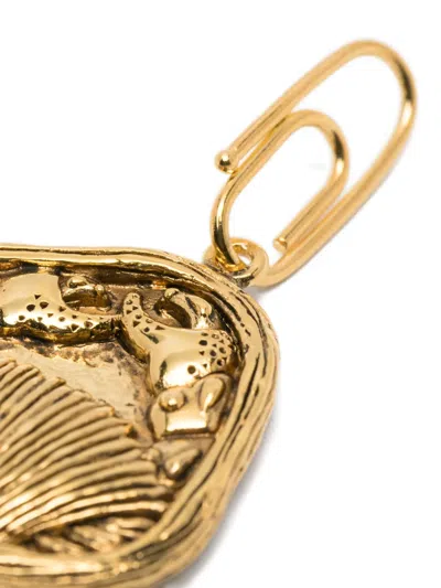 Aurelie Bidermann Cancer Zodiac Charm In Gold