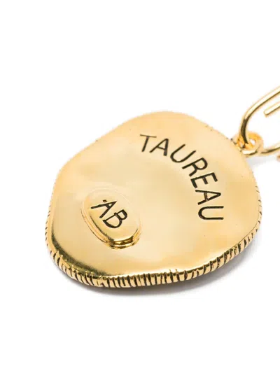 Aurelie Bidermann Taurus Zodiac Charm In Gold