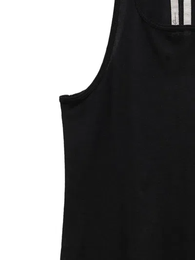 Rick Owens Crew-neck Tank Top In Black