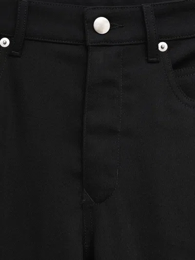 Rick Owens Black Trousers In Black