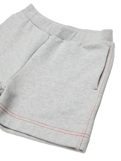Max & Co Logo Elasticated Shorts In Gray