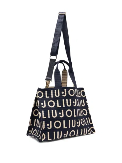 Liu •jo Medium Knit Tote Bag In Multi