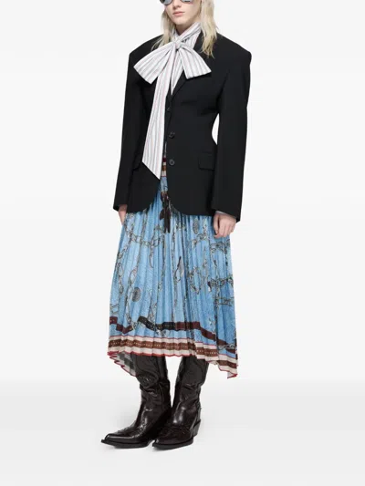 Acne Studios Single-breasted Blazer In Black