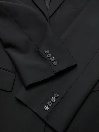 Acne Studios Single-breasted Blazer In Black