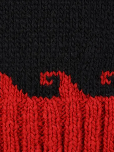 Chamula Geometric-pattern Sweater In Black