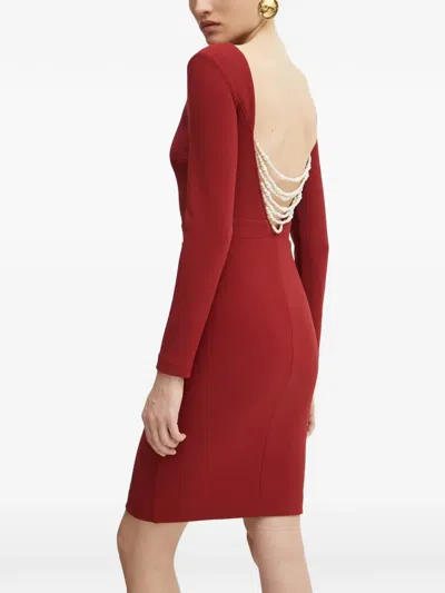 Marciano By Guess Open-back Mini Dress In Red