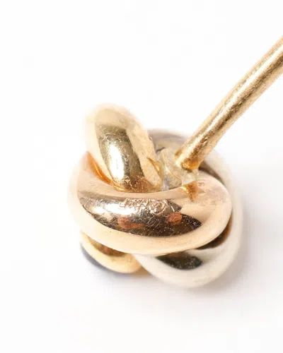 Cartier Vintage Sapphire Baby Trinity Earrings In Gold