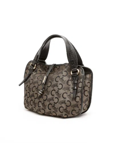 Celine Céline C Carriage Bittersweet Hobo Bag In Gray
