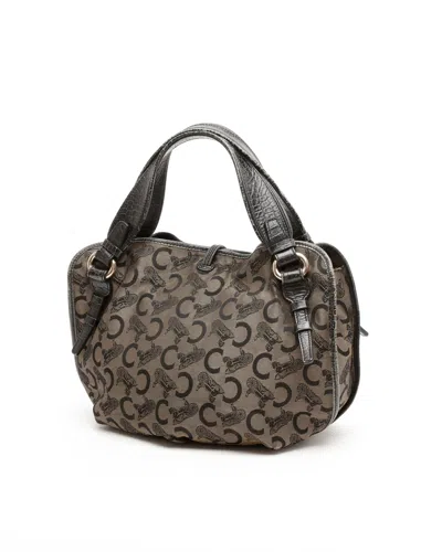 Celine Céline C Carriage Bittersweet Hobo Bag In Gray