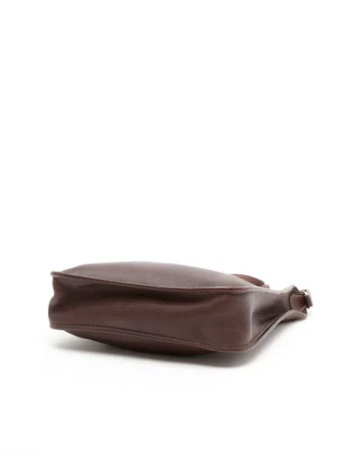 Pre-owned Hermes Hermès Buffalo Vespa Pm Bag In Brown