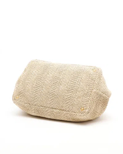 Prada Canapa Tote Bag In Nude