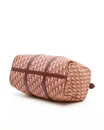 Dior Christian  Issimo Weekend Bag In Red