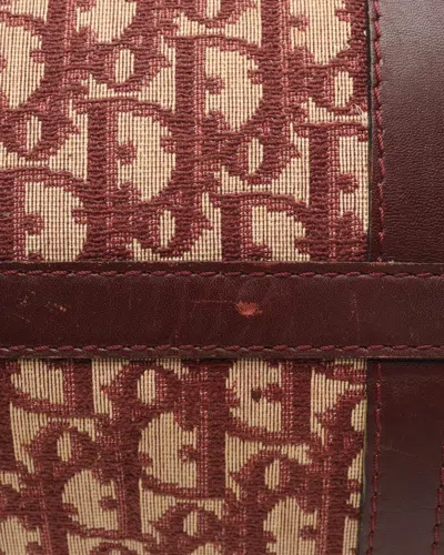 Dior Christian  Issimo Weekend Bag In Red